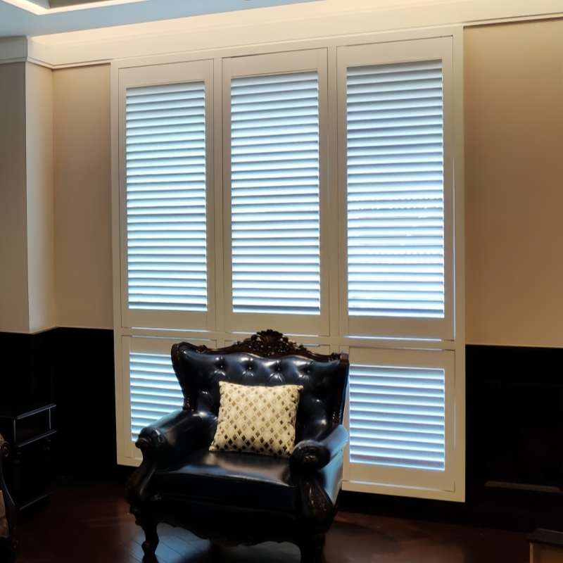 Motorized Aluminum Venetian Blinds with Thick S-Slats, Factory Direct Intelligent Adjustable Lift Blinds